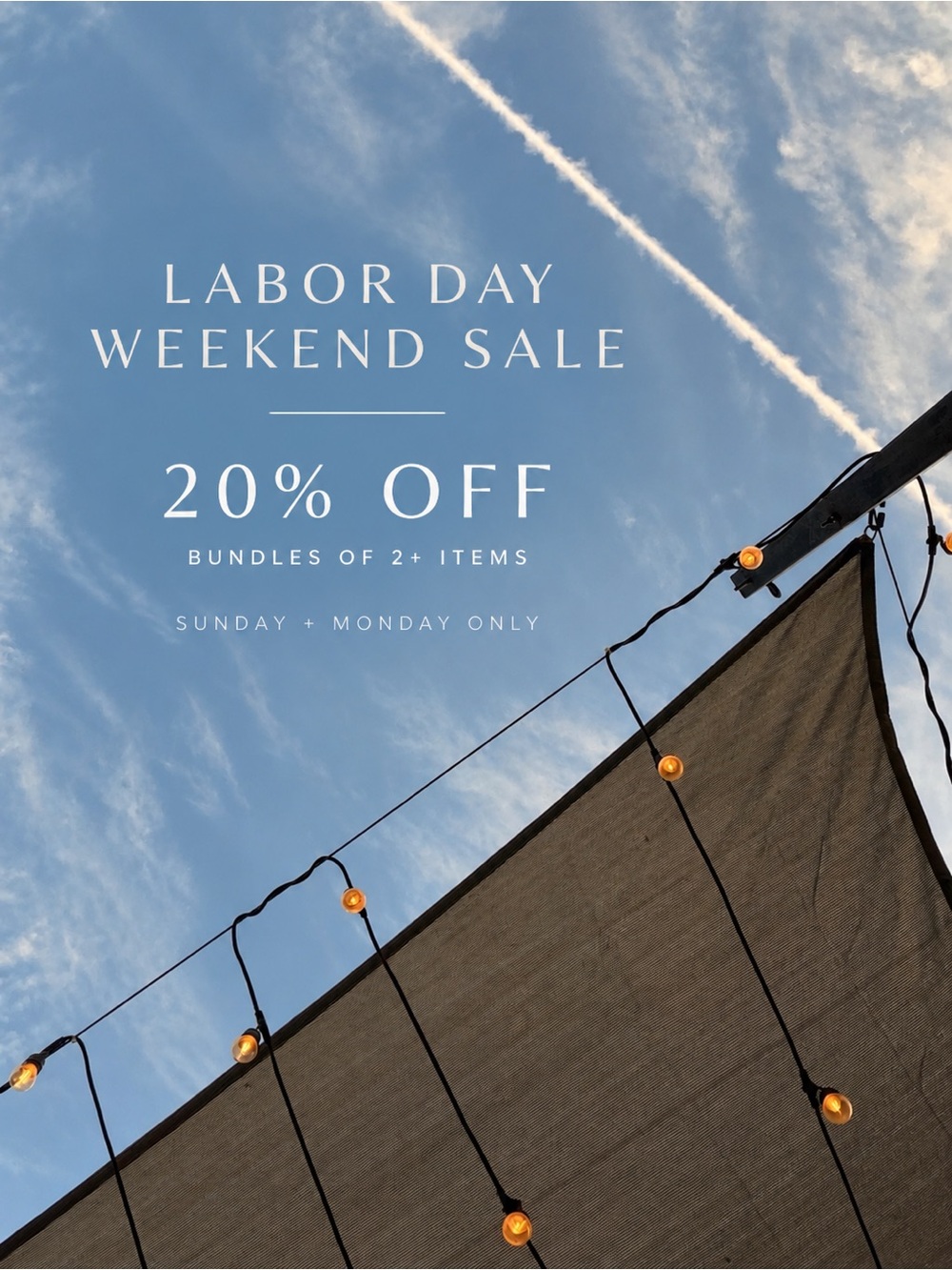 ✨ LABOR DAY SALE | 20% OFF 2+ ITEMS ✨